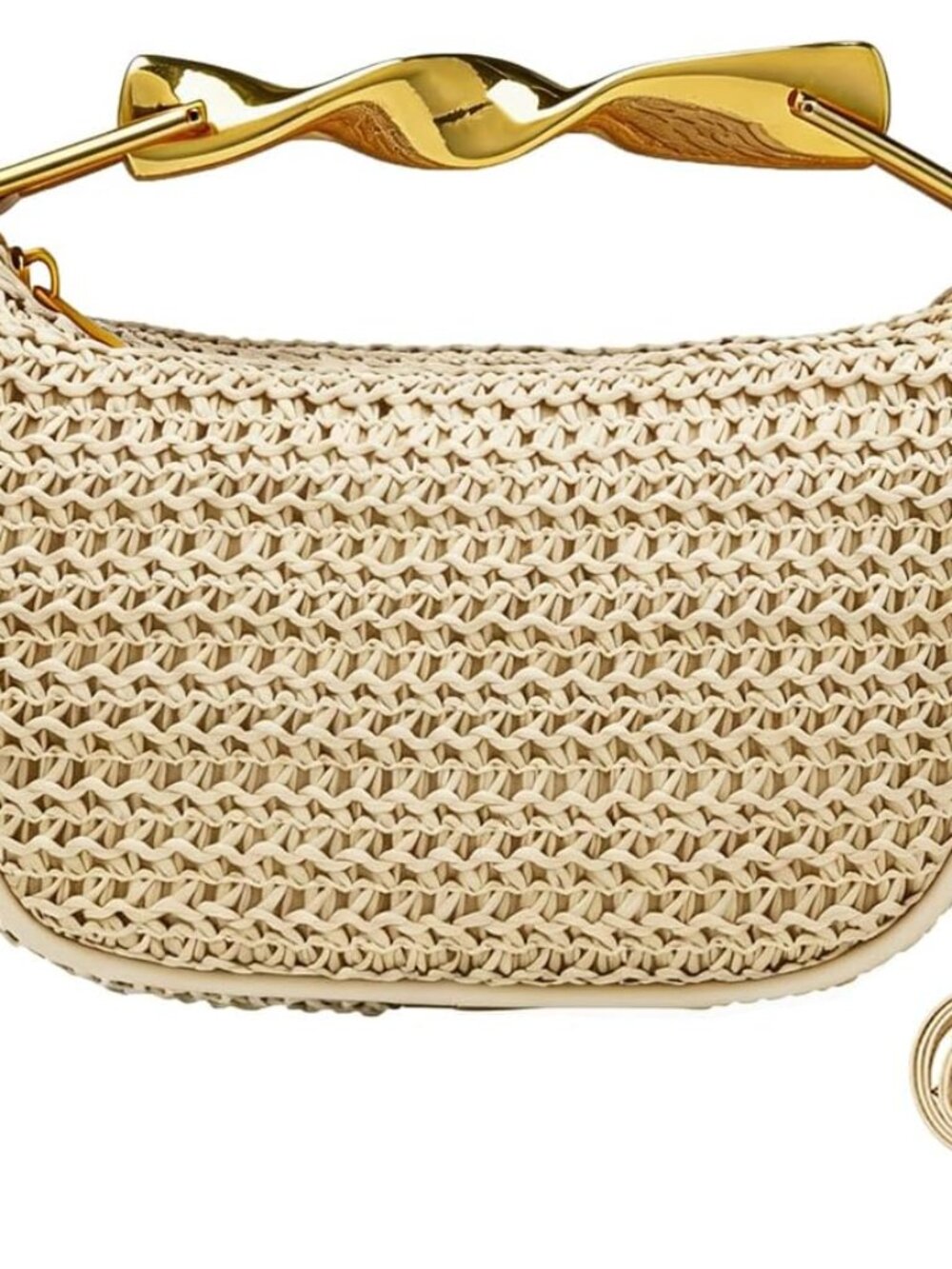 Mini Handmade Straw Crossbody Bags for Women Summer Beach Satchel Purse Fashion - Picture 1 of 6